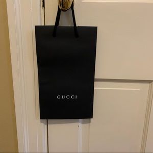 Gucci accessories shopping bag